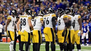 Steelers' Diontae Johnson Predicted To Lose Targets With George Pickens Becoming A Big Time Threat  (Diontae Johnson). Photo by Justin Casterline / Getty Images